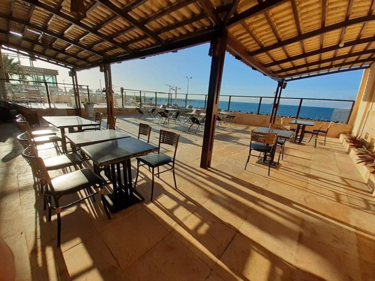 فورتاليز 605 Flat Mobiliado Com Vista Lateral Mar Na Praia De Iracema Com Ventilador المظهر الخارجي الصورة