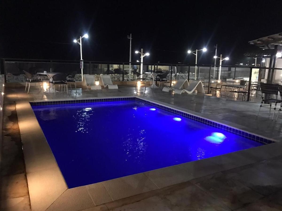 فورتاليز 605 Flat Mobiliado Com Vista Lateral Mar Na Praia De Iracema Com Ventilador المظهر الخارجي الصورة